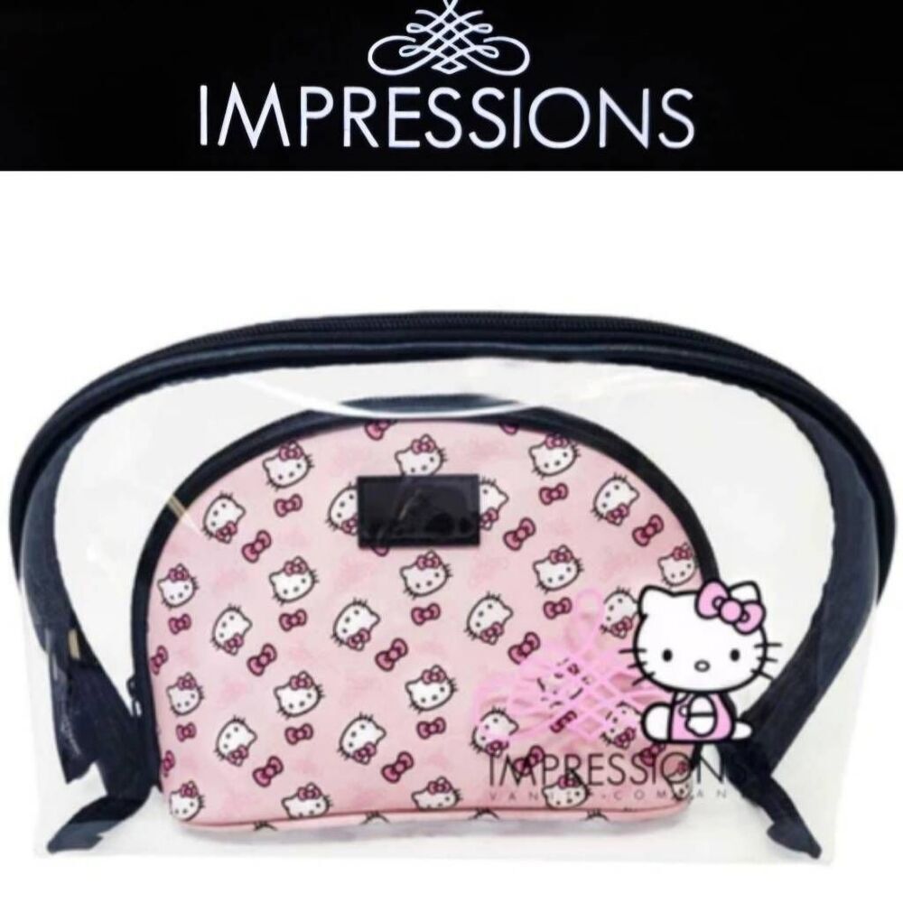 Impressions X Hello Kitty Clutch Set- Pink